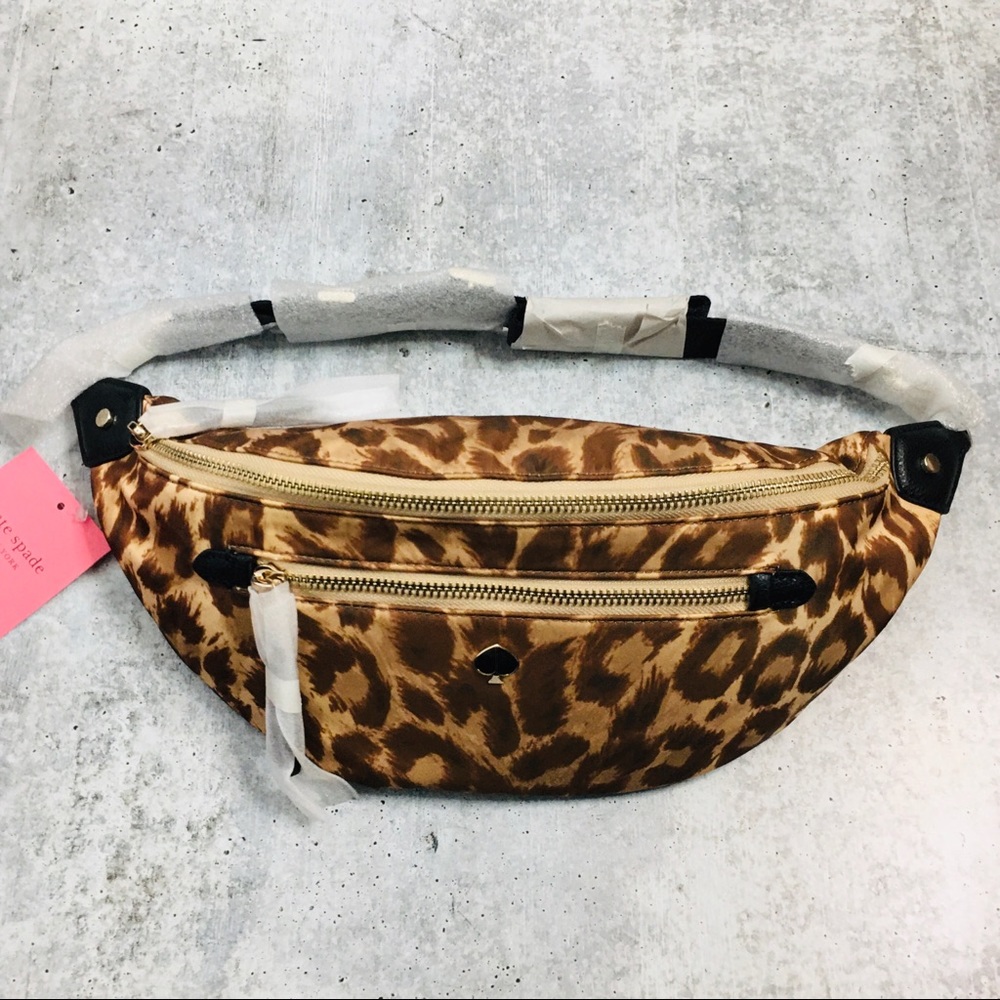 Kate Spade Taylor Leopard Large Belt Bag NWT - Picture 8 of 8